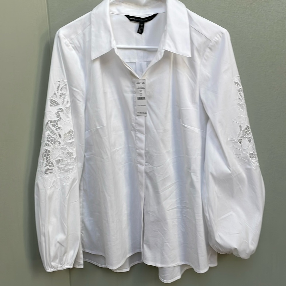 Size 12 NWT White House Blaxk Market Blouse